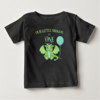Dragon 1e Verjaardag Shirt