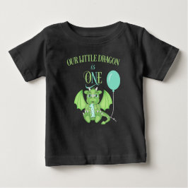 Dragon 1e Verjaardag Shirt