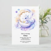 Dragon 1st Birthday Kaart (Staand voorkant)