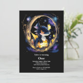 Dragon 1st Birthday Kaart (Staand voorkant)