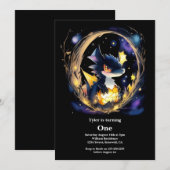 Dragon 1st Birthday Kaart (Voorkant / Achterkant)