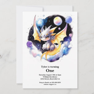 Dragon 1st Birthday Kaart