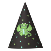 Dragon 1st Birthday Paper Party Petten Feesthoedjes (Voorkant)