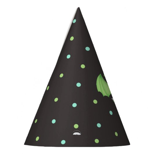 Dragon 1st Birthday Paper Party Petten Feesthoedjes (Links)