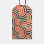 Dragon 2024 Blauwgroen Chinees Nieuwjaar Vakantie Cadeaulabel (Achterkant)