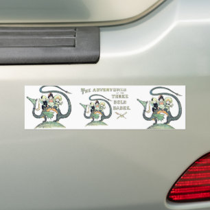 Dragon 3 Bold Babes Bumpersticker