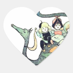 Dragon 3 Bold Babes Hart Sticker