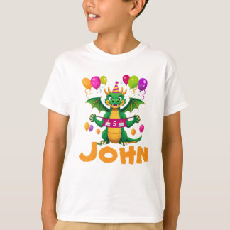 Dragon 5e verjaardag JOHN T-shirt