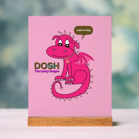 Dragon Acryl Bord (Neutraal)