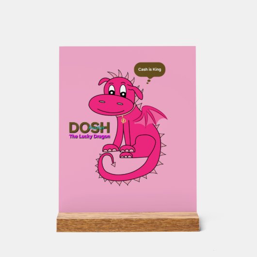 Dragon Acryl Bord (Voorkant)