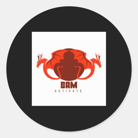 Dragon Activate Sticker (Voorkant)