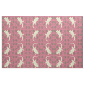 Dragon afgespeeld in Cactus Fabric Stof (Yard (91,4 cm))