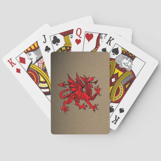 Dragon-afspeelkaartdeck Speelkaarten (Achterkant)