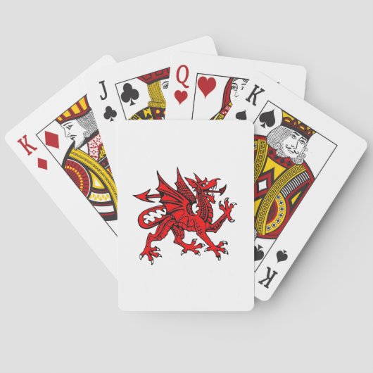 Dragon-afspeelkaartdeck Speelkaarten (Achterkant)