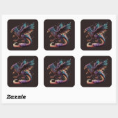 Dragon Air Elemental Square Sticker (Vel)