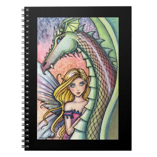 Dragon and Fairy Notitieboek Journal (Voorkant)