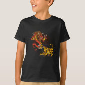 Dragon-and-Tiger-Yin-Yang T-Shirt Design (Voorkant)