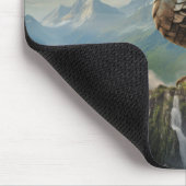 Dragon Animal Creature Fantasy Kleurrijke kunst aa Muismat (Hoek)