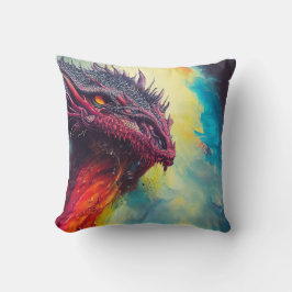 Dragon Animal Discovery Adventure Natuur Planet Kussen