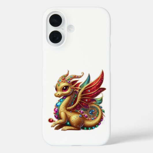 Dragon Apple iPhone hoesje (Achterkant)