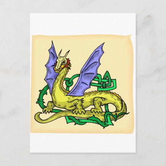 Dragon Art 35 Briefkaart (Voorkant)