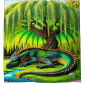 Dragon Art Douchegordijn (Voorkant)