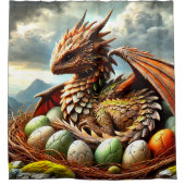 Dragon Art Douchegordijn (Voorkant)