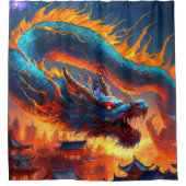 Dragon Art Douchegordijn (Voorkant)