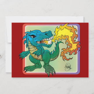 Dragon Art geïnspireerd door de kleine T van Scott