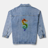 DRAGON ART JEAN DENIM JAS DENIM JACKET (Achterkant)