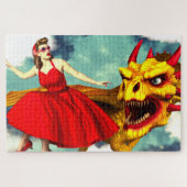 Dragon Art Legpuzzel (Horizontaal)