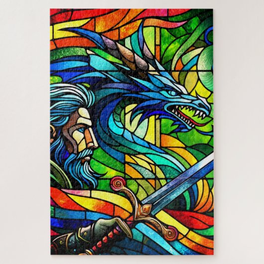 Dragon Art Legpuzzel (Verticaal)