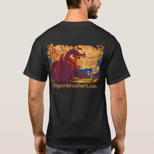 Dragon Art T-shirt (Achterkant)