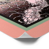 Dragon Ascending Mt. Fuji c.1835 Poster (Hoek)