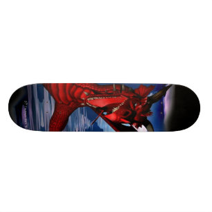 Dragon Attach 3D Fantasy Skateboard