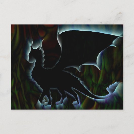 Dragon Aura Briefkaart (Voorkant)