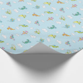 Dragon Babies Wrapping Paper Cadeaupapier (Hoek)