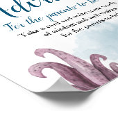 Dragon Baby shower Advice for the-Parents-To-Be Poster (Hoek)