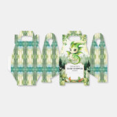 Dragon Baby shower Bedankdoosjes (Uitgevouwen)
