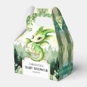 Dragon Baby shower Bedankdoosjes (Voorkant Zijde)