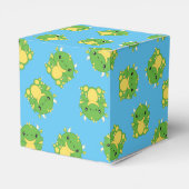 Dragon Baby shower Blue Bedankdoosjes (Achterkant)