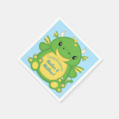 Dragon Baby shower Blue Servet (Hoek)