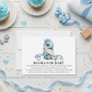 Dragon Baby shower Boek voor Baby Kaart