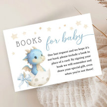 Dragon Baby Shower Boy Blue Books For Baby