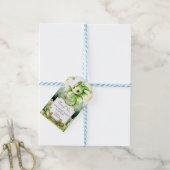 Dragon Baby shower Cadeaulabel (Met Touw)