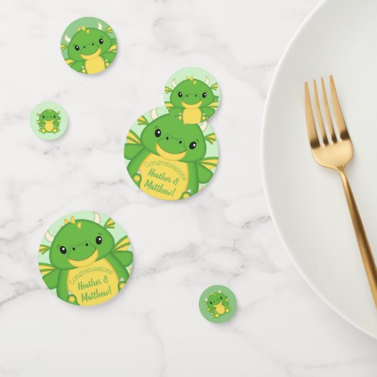 Dragon Baby shower Confetti (Groep)