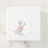 Dragon Baby shower dank u Bedankjes Labels (In situ)