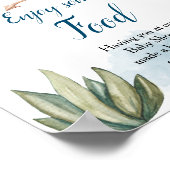 Dragon Baby shower Geniet van wat Poster (Hoek)