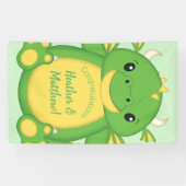 Dragon Baby shower Green Spandoek (Horizontaal)