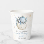 Dragon Baby shower Schattige Boy Blue Paper Cups Papieren Bekers (Voorkant)